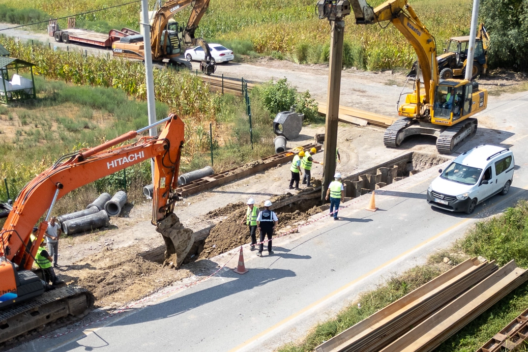 Sakarya'da atık su ve içme suyu projesinde çalışmalar hız kazandı