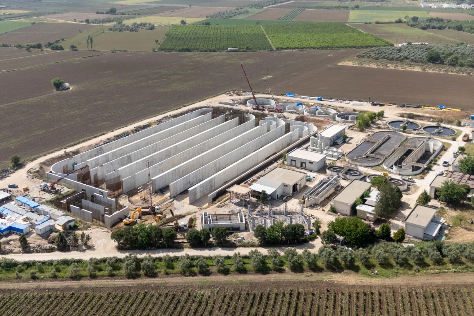 İzmir'e dev arıtma tesisi Torbalı'da yükseliyor