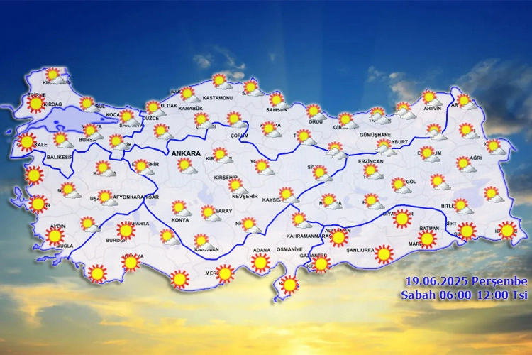 Meteoroloji'den bugün uyarı yok! Rüzgar hafif...