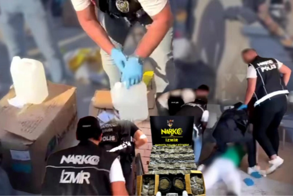 İzmir'de zehir tacirlerine 3 gözaltı!