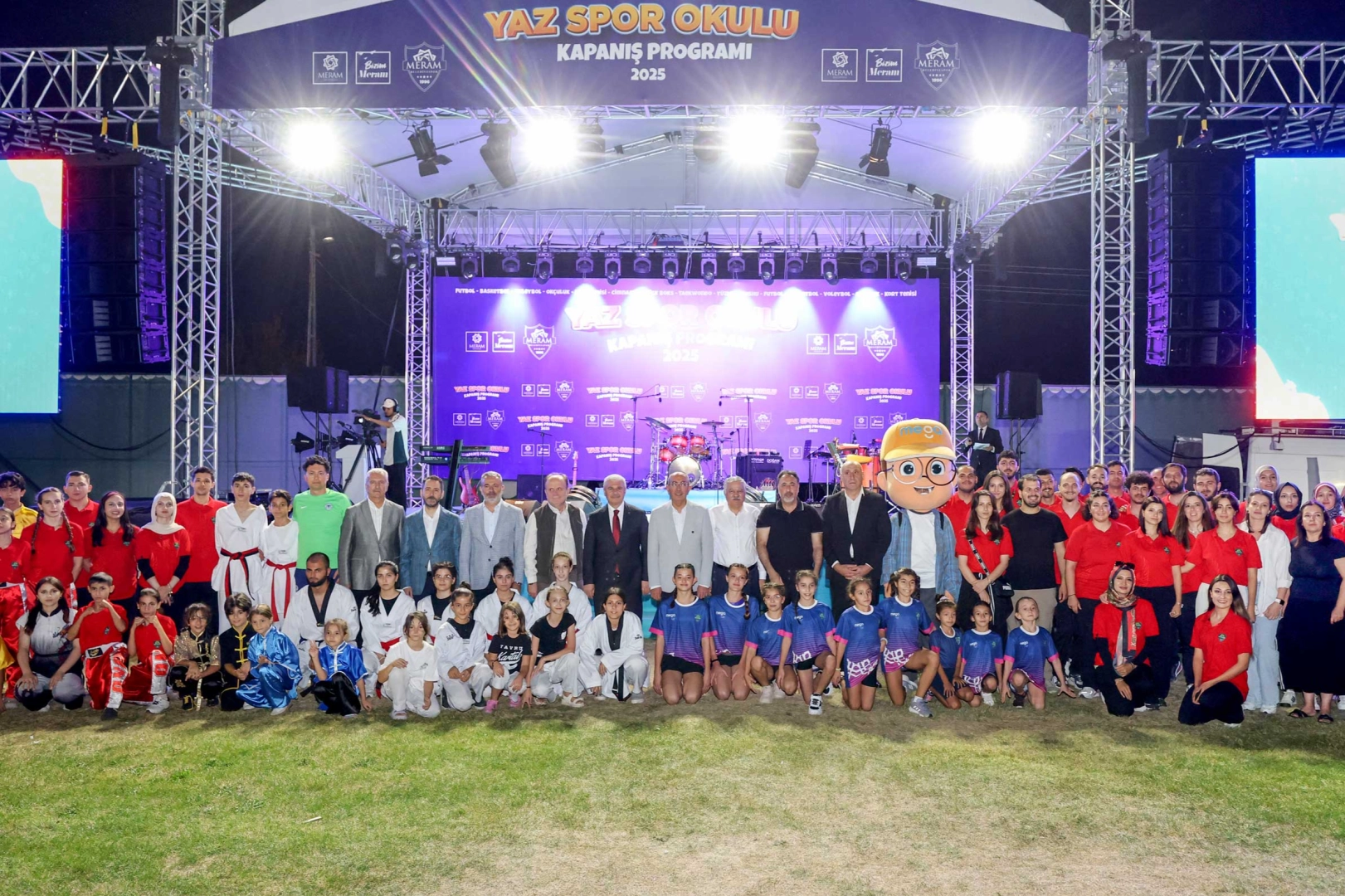 Konya Meram Yaz Spor Okulları coşkulu finalle tamamlandı