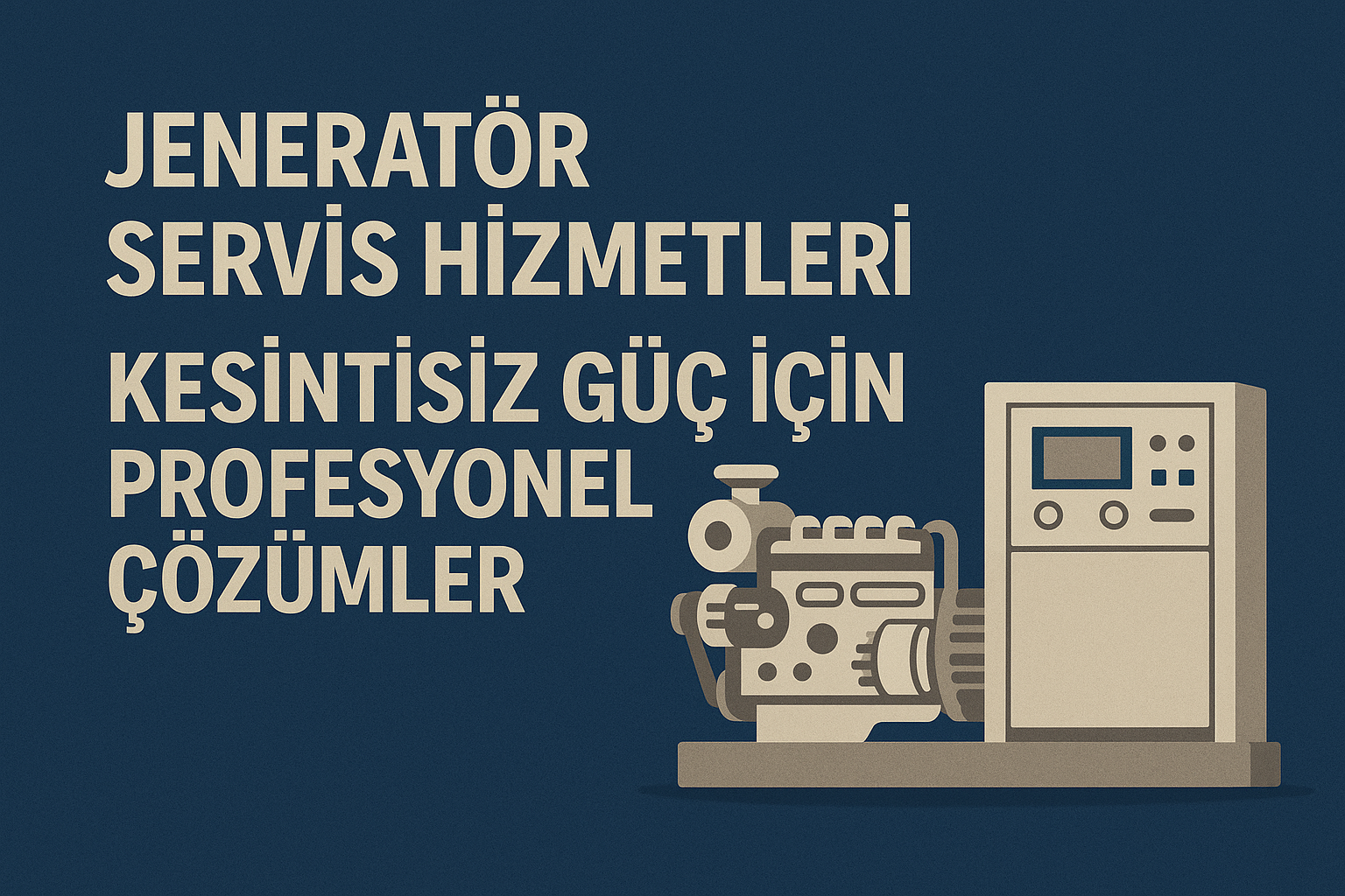 Jeneratör Servis Hizmetleri: Kesintisiz Güç İçin Profesyonel Çözümler